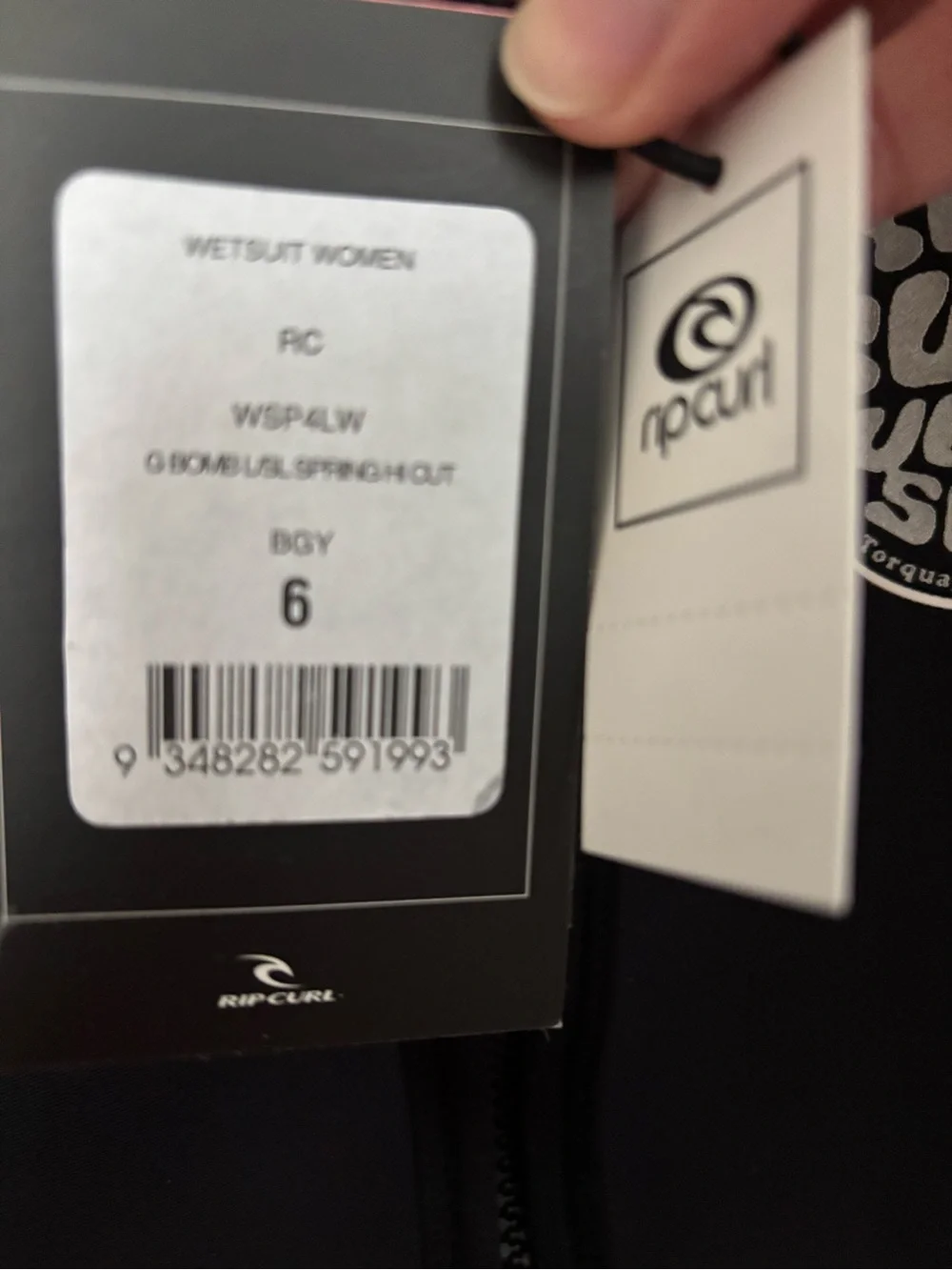 Rip Curl G bomb One-Piece Wetsuit - Never worn, size 6!